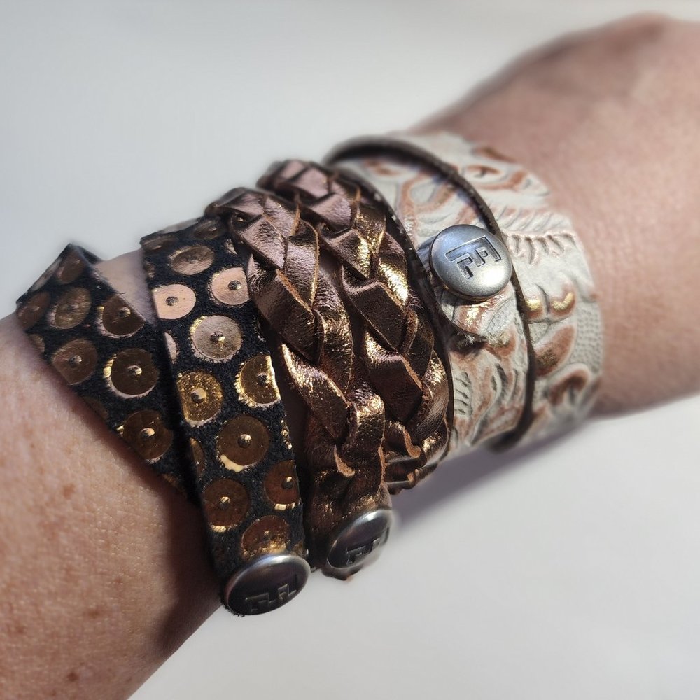 Bundle of 3 XL Wraps from Flourish Leather